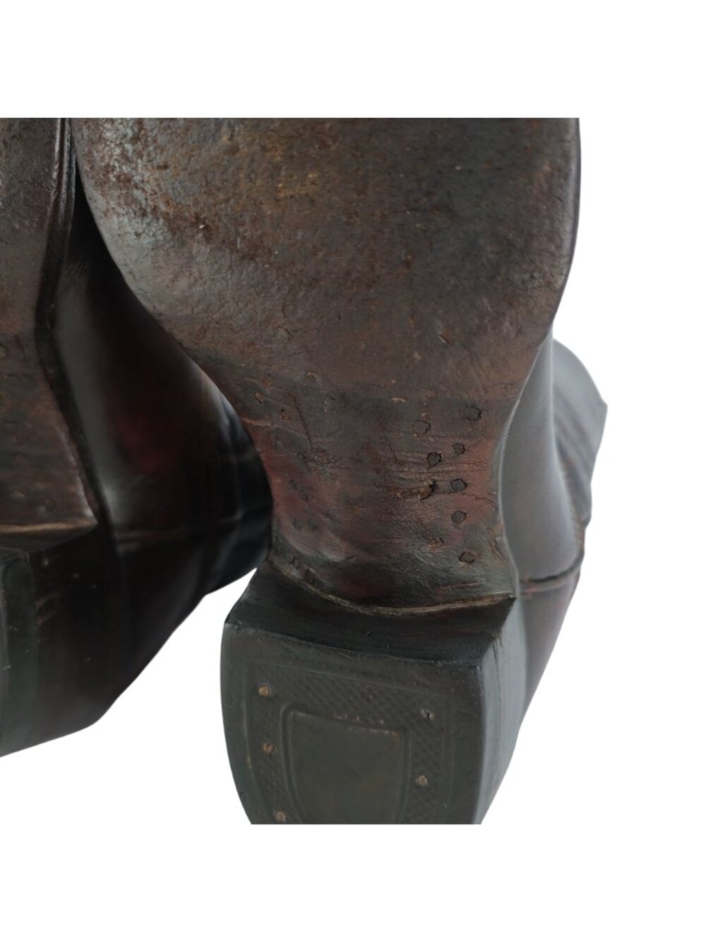Vintage 1960s Nocona Cowgirl Boots Womens 5.5C Brown Leather Cowboy Western USA - Picture 14 of 16